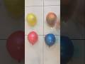Four Small Water balloons Orbeez #asmr #satisfying #usa