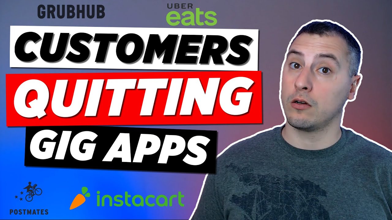 Customers QUITTING Delivery And Shopping Apps Like Uber