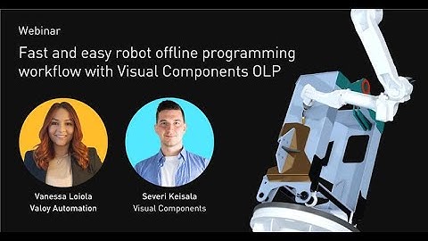 Fast and easy robot offline programming workflow with Visual Components OLP software