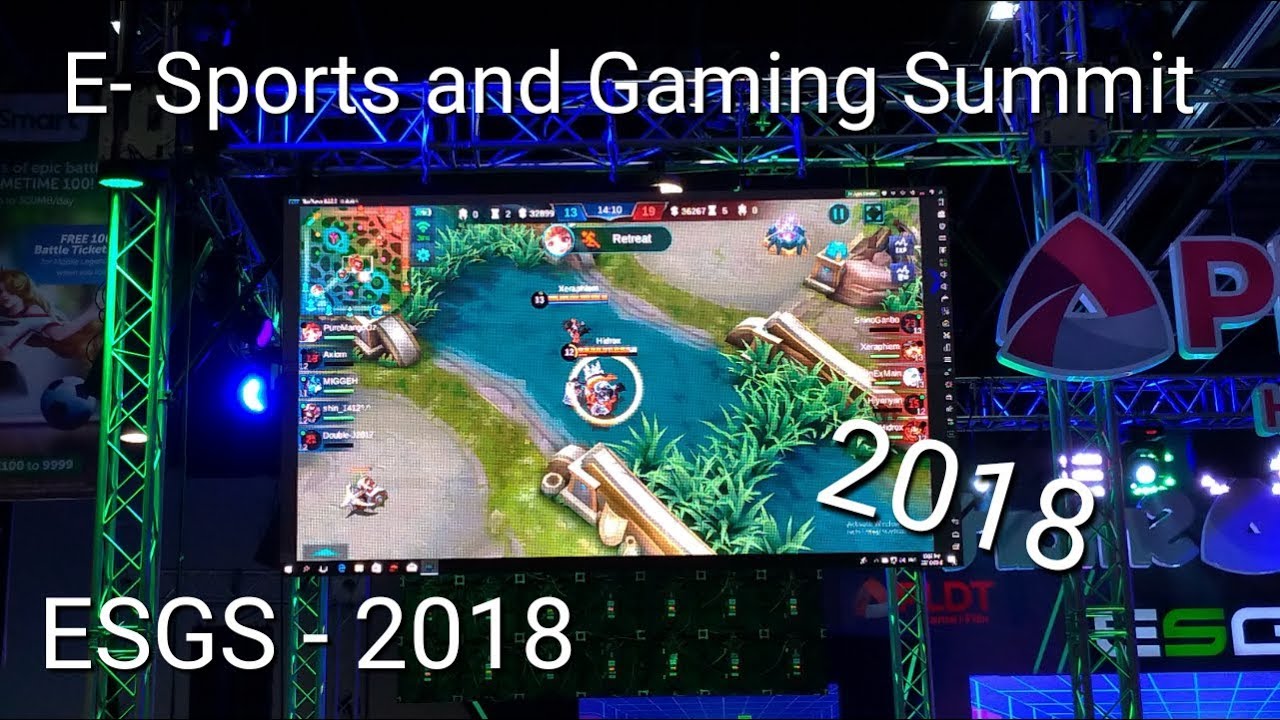 E- Sports and Gaming Summit ( ESGS ) 2018 Vlog