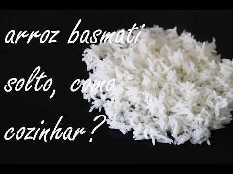Vídeo: Como Cozinhar Arroz Basmati