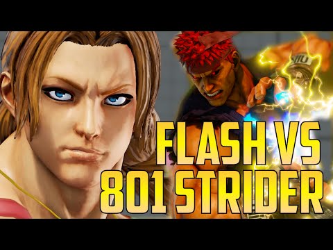 Street Fighter V / 5 - 801Strider Vs Flash Metroid FT5【1080p60 First To 5】