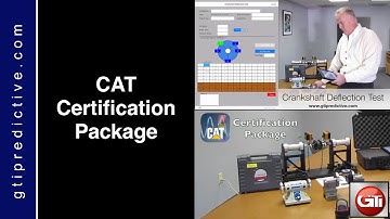CAT G3600 Certification: Vibration, Web Deflection, Alignment by GTI Predictive Technology