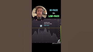 high-pass vs low-pass