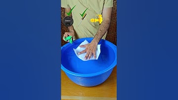 TRY TO GUESS HOW MANY TISSUE PAPER IT TOOKS!what will happend next? #experiment #asmr