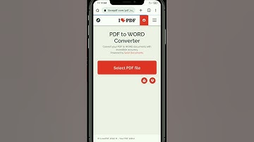 Convert File Format Easily #ilovepdf