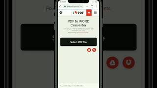 Convert File Format Easily #ilovepdf