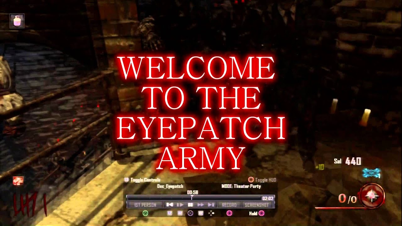 WELCOME TO THE EYEPATCH ARMY