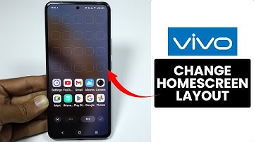 How to Change Homescreen Layout in Any Vivo Phone - Homescreen Setting