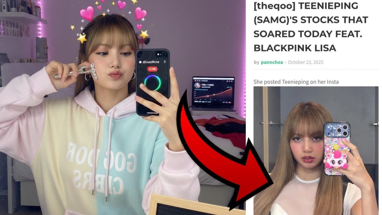BLACKPINK's Lisa Makes Heartsping Character Go Viral in Korea!