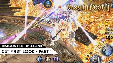 Dragon Nest II: Legend (KR) - Closed Beta gameplay (Part 1)