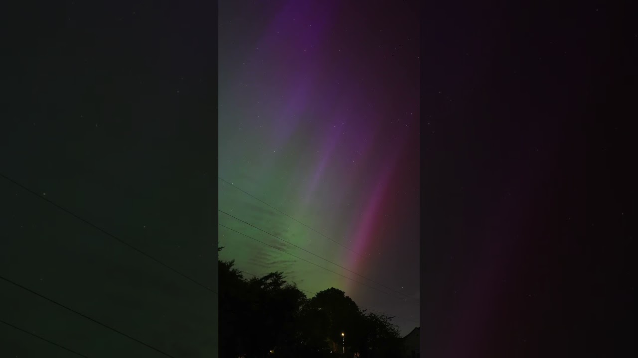 Northern lights over OXFORD - 11th May 2024 