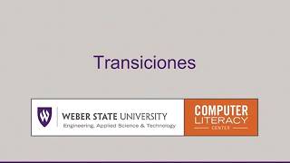 Transiciones PowerPoint 2024
