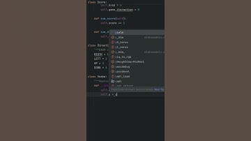 Declarando a classe Snake. Projeto jogo da cobrinha com redes neurais. #programming #aprenderpython