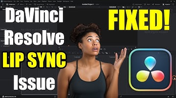 DaVinci Resolve LIP SYNC FIX |  Audio Out Of Sync After Export Fixed 2025 #audiosync #lipsync