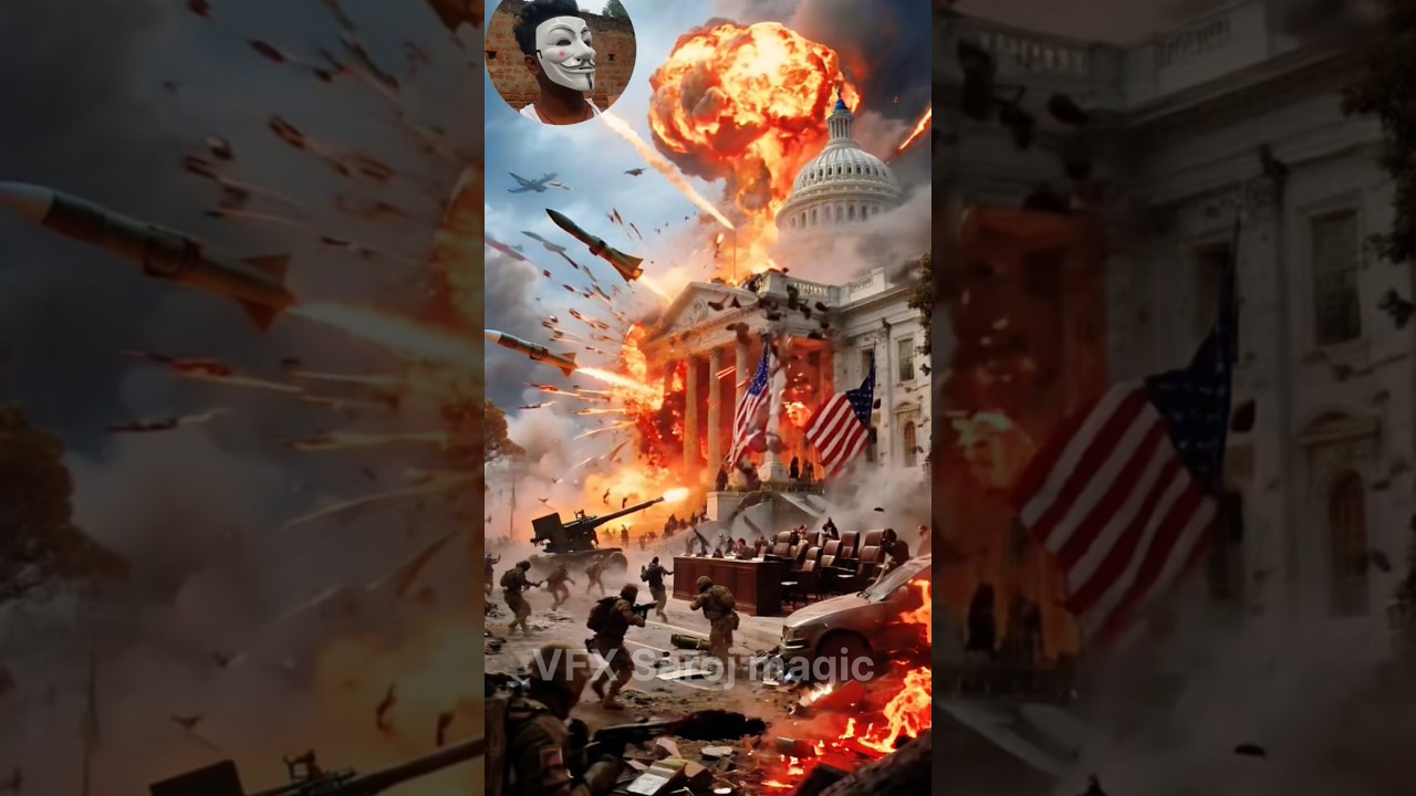 America Under Attack! | Epic VFX War Scene | Hollywood Style | 