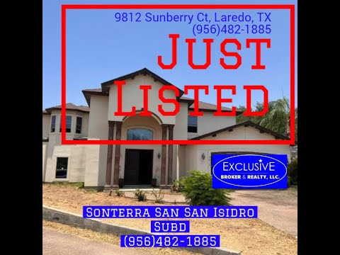 9812 Sunberry Ct, Laredo, TX home video tour