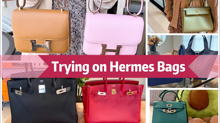 【Hermes Mod Shots】Trying on 8 Most Popular Hermes Bags | Birkin, Kelly,  Constance, Lindy, Picotin18