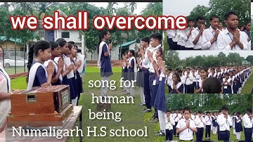 we shall overcome [song for human being ] Original Music Pete Seeger Rearranged by Manmohan Panda