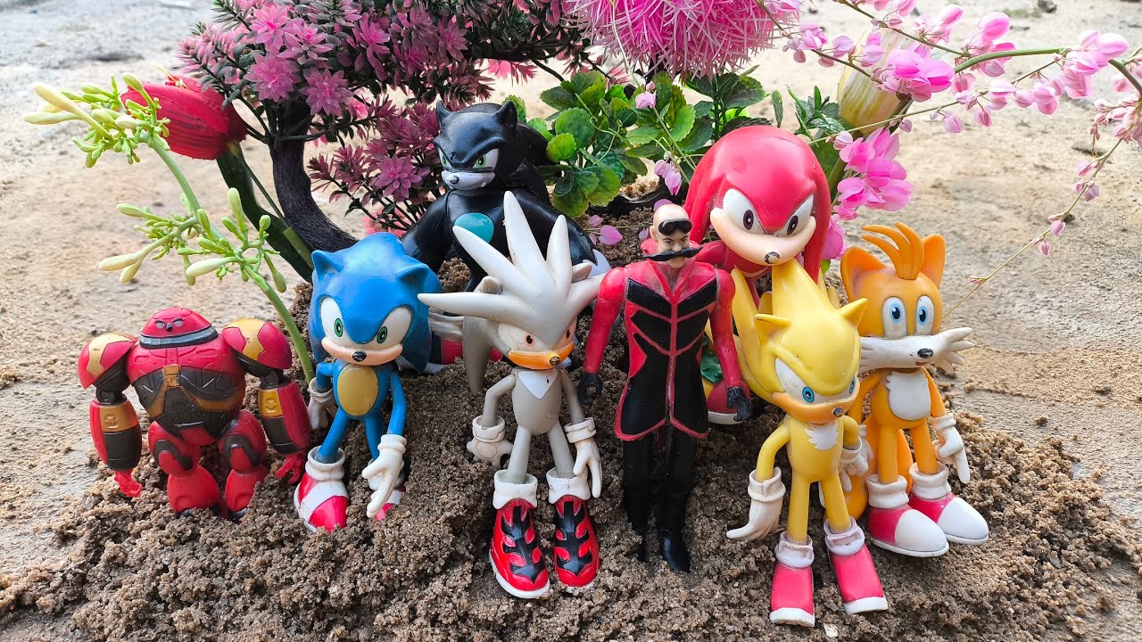 Blind Pack Sonic – 1 Figurine Métal 4 Cm – 13 Modèles à Collectionner – Officiel – Dès 3 Ans
