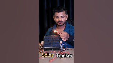 Smart Solar Tracking System, New Science Project #shorts #science #technology #trending