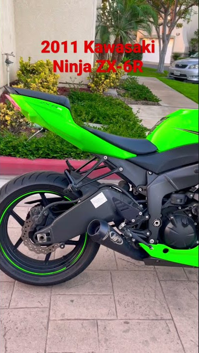 2011 Kawasaki Ninja ZX-6R #kawasaki #ninja #zx6r #monster #monsterenergy