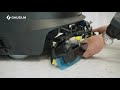 Gausium OMNIE｜清掃部品のクイック＆工具不要メンテナンス