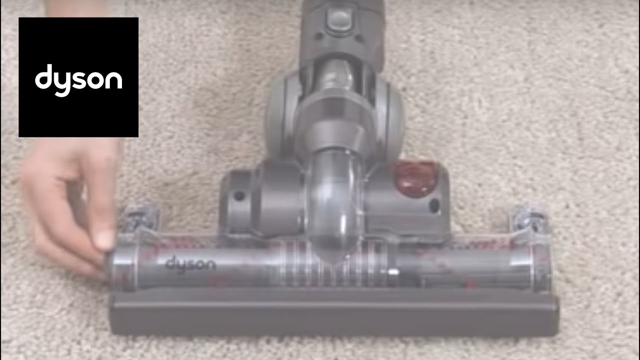 How to reset the brush bar on your Dyson DC21 DC23 vacuum - YouTube