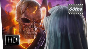 Marvel Vs Capcom: Infinite / Morrigan Intenta Seducir a Ghost Rider / Sub Español HD [1080p 60fps]