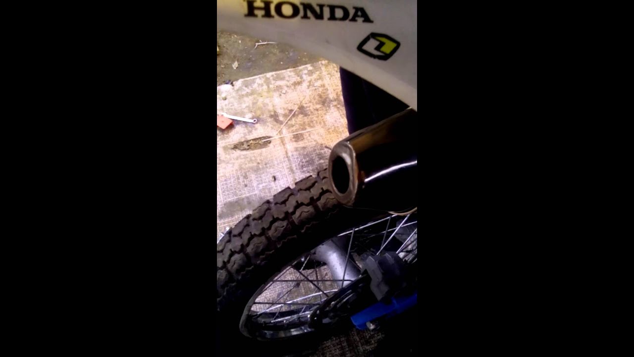 Огонь с глушителя - YouTube