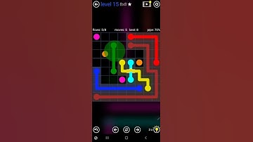 How To Solve Flow Free Bridges 8x8 Mania Pack Level 15 Board Walk Through Solution Walkthrough