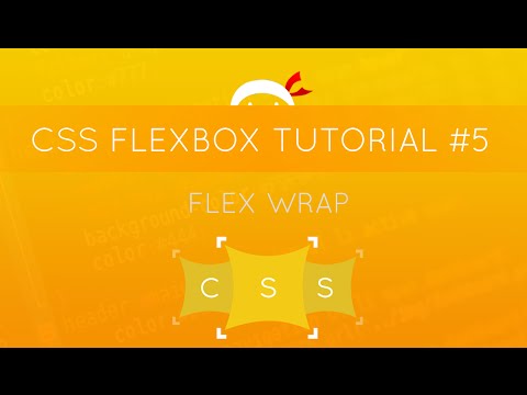 CSS Flexbox Tutorial #5 - Flex Wrap