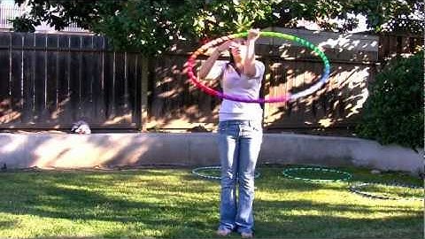 Learn to Hoop Dance - Floating, a transition and prerequisite Lasso move