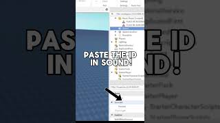 Easiest way to get looped music in roblox studio! 💻🔧 #development #roblox #fast #edit #fun #result