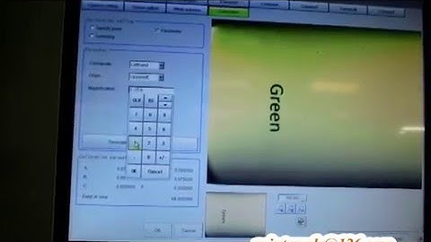 CCD USING METHOD 1/how to use CCD registration/Screen Printing Machine Camera Using Training