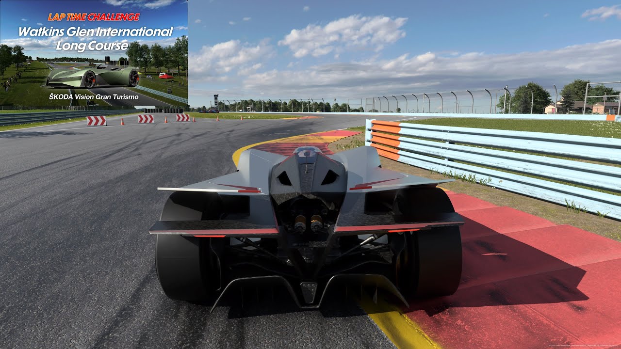 Gran Turismo 7 | Lap Time Challenge | Watkins Glen Long Course | SKODA VGT