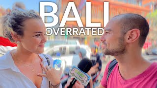 | Is Bali Overrated? People Give Their TRUE OPINION About BALI, Indonesia. ✅ UPTODATE 2023