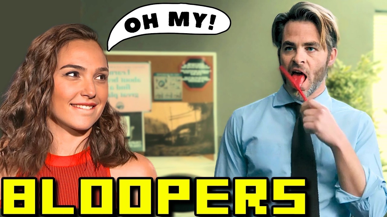 HILARIOUS CHRIS PINE BLOOPERS (Horrible Bosses, Wonder Woman, The Princess Diaries, Star Trek)