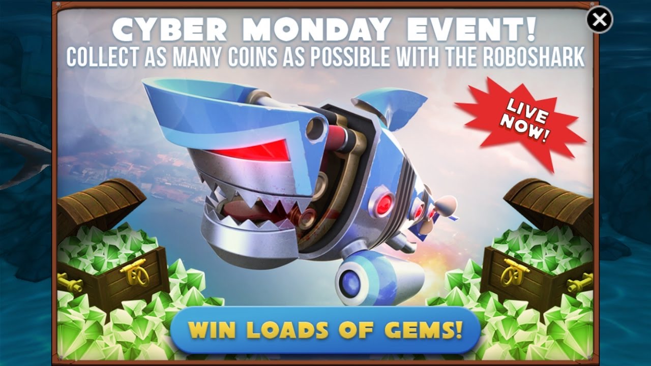 CYBER MONDAY EVENT! LIVE NOW - Hungry Shark Evolution