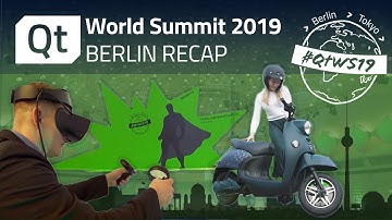 Qt World Summit 2019, Berlin -- Recap Video