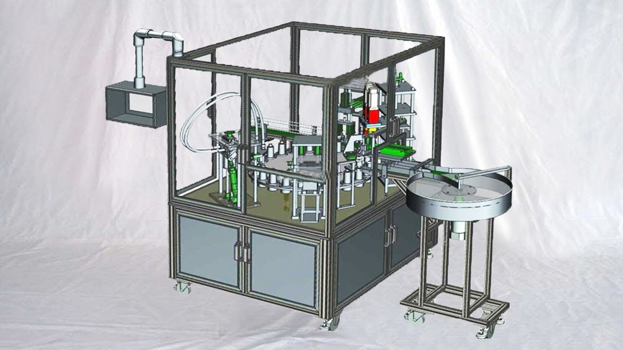 fully automatic essential oil bottling equipment two heads liquid
