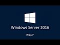 Windows Server 2016 Sounds