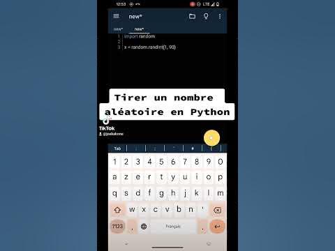 Draw a random number using Python - YouTube