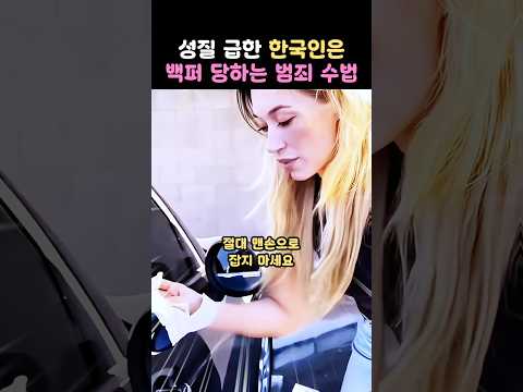 성질 급한 한국인은 백퍼 당한다는데 thumbnail