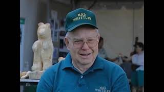 Woodcarver Rodney Richard Sr. at the 2005 Smithsonian Folklife Festival