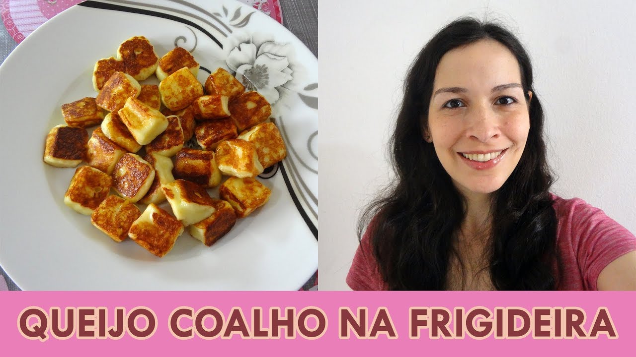QUEIJO COALHO DE FRIGIDEIRA RECEITA FÁCIL KITCHEN FOR DUMMIES #139