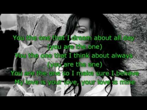Rihanna - You Da One + (lyrics) New 2011