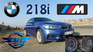 BMW 218 i Coupe Msport / Top Speed Viraj Ve Fren Testi / Sohbet Tadında İnceleme