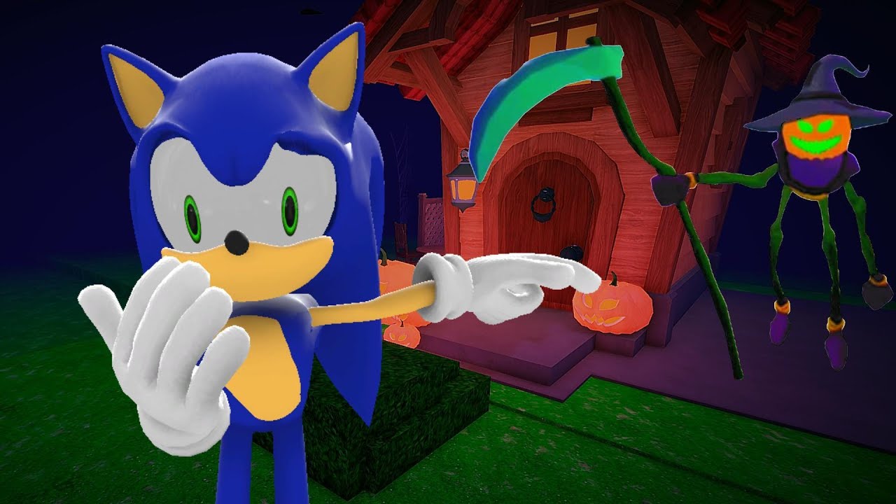 SONIC PLAYS 99 Nights in the Forest 🎃 - Halloween Update! Roblox