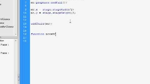 How to create a movieclip then animate it with actionscript 3